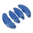 thumbnail image 1 of 4PCS Car 3D Disc Brake Caliper Cover, Front Rear Aluminum Alloy Stylish Design Easy Installation Guard Protector Cover Replacement Kit for  Model, Y 19 20in Wheels Hub, 1 of 7