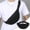 Black, variant on Crossbody Fanny Pack for Men&Women,Large Waist Bag & Hip Bum Bag with Adjustable Strap for Outdoors Workout Traveling Casual Running Hiking Cycling