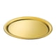 thumbnail image 1 of Bandeja de almacenamiento de vajilla de acero inoxidable, platos de metal para cocina, ensalada Dorado 20x145x11cm, 1 of 9