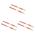 thumbnail image 2 of tamizeot Accessoires de Batterie Professionnelle pour Débutants, Instrument de Percussion, Maillet, Composant de Remplacement Rouge 3Ensemble, 2 of 6