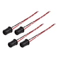 thumbnail image 1 of Unique Bargains DC 12V T10 Car Light Socket Plug LED Bulb Wire Harness Extension Connector 4pcs, 1 of 3