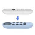 thumbnail image 2 of Funda de silicona suave antideslizante para control remoto de Google 2020 Tv (blanco) Afortunado Sencillez, 2 of 5