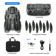 Contixo F19 Foldable Drones for Adults with Camera, 1080P Full HD Drone with 2 Batteries and Carry Case