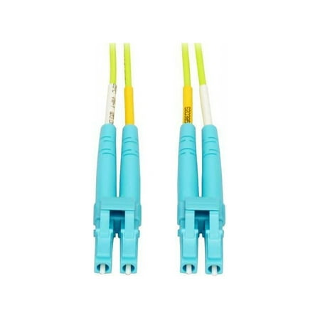 UPC: 0037332224224 | Tripp Lite Duplex Multimode Fiber Patch Cable OM5 LC to LC 50/125 100Gb 3M (N820-03M-OM5)