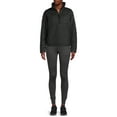 thumbnail image 4 of Avia Women's Quilted Mock Neck Quarter Zip Jacket, 4 of 5