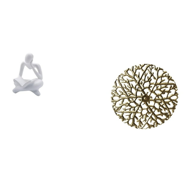 Figura de lector abstracto,Estatua de pensador abstracto,arte,manualidades,decoraciones,Figuras humanas decorativas para oficina,objetos coleccionables,Escultura para colgar en la