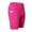 Rose red, variant on Project Retro Women 8"/5" High Waist Biker Shorts Yoga Workout Running Compression Exercise Shorts Side Pockets