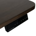 thumbnail image 3 of Vifah Autonomous Hybrid Dual Motor Electric Standing Desk in Gray/Walnut Top, 3 of 3