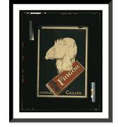 Historic Framed Print, Chocolat Cailler. Frigor.L. Cappiello 1929., 17-7/8" x 21-7/8"