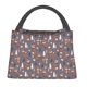 thumbnail image 1 of Fotbe Snowflake Fox Bolsa Térmica Portátil con Estampado, Bolsa de Entrega de Alimentos Aislada, Bolsa Reutilizable de Gran Capacidad para Comidas y Supermercado, 1 of 6