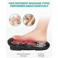 thumbnail image 3 of Masajeador de pies Nekteck Shiatsu con calor para fascitis plantar, 3 of 7