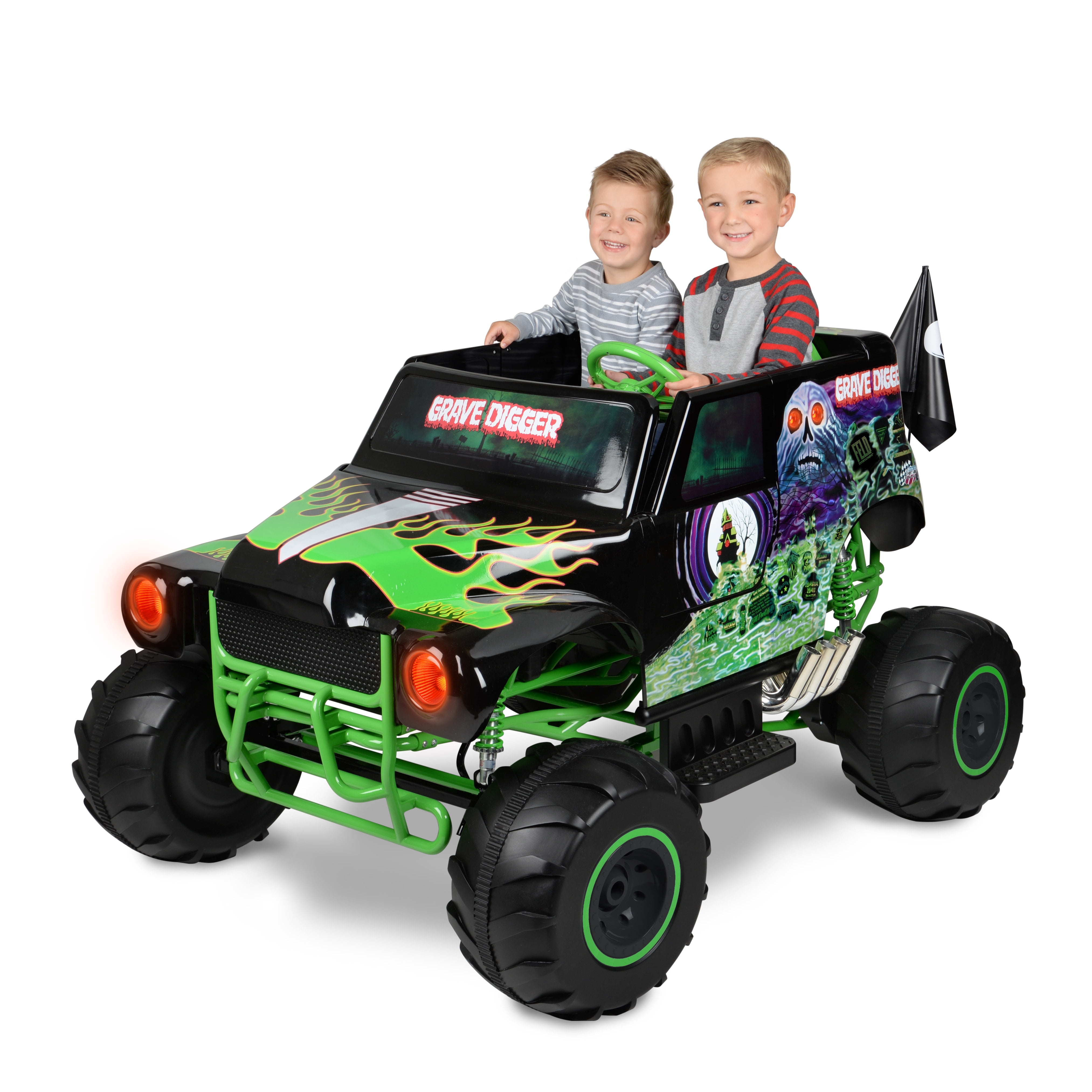 12v grave digger ride on