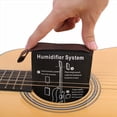 thumbnail image 2 of 2X Ensemble d'Humidificateur Automatique pour Guitare, Réglage d'Humidité Bidirectionnel, 2 Ensembles d'Humidificateurs Automatiques (Comprend 3 Sacs de Recharge), Noir, 2 of 5