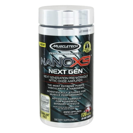 Muscletech Products - naNOX9 Performance Series Next Gen - 120 Caplets
