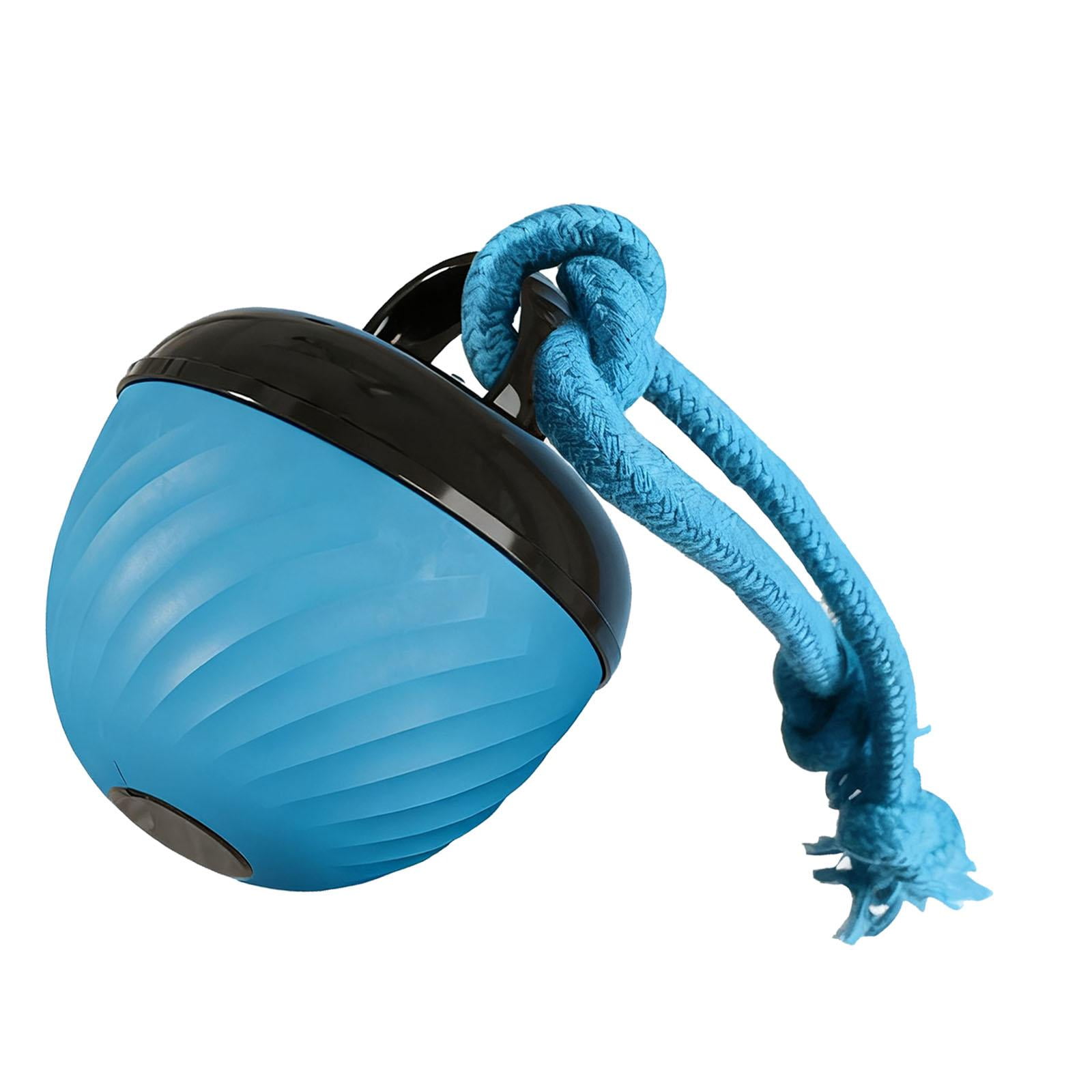 Fzaqwen Interactive Dog Toy Ball Active Rolling Automatic Smart Rolling Pet Toy Ball Blue