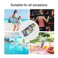 thumbnail image 5 of 2 Pack Wet Dry Bags,Graffiti Dino Truck Showdown Waterproof Reusable Dual Zipper Bags for Swimwear, Gym Clothes, Toiletries, Baby Diapers, 5 of 8