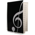 thumbnail image 4 of Carnet de Musique - Carnet de Musique en Feuille Blanche Papier Manuscrit en Feuille Large 10 Portées par Page Carnet de Papier en Feuille 50 Pages Broché, 4 of 5