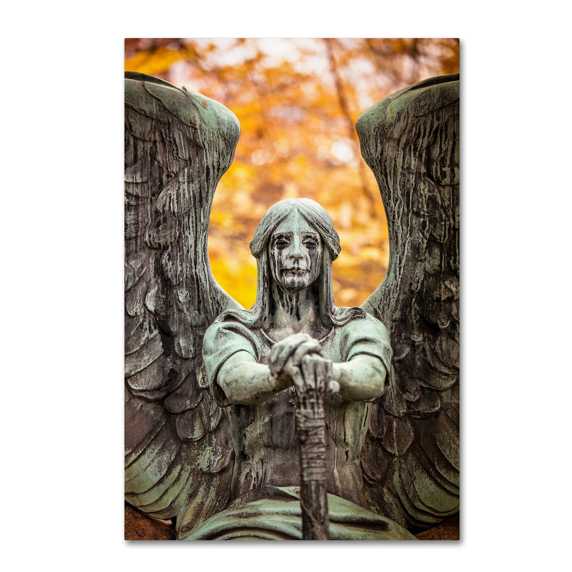 Trademark Fine Art "Angel of Death Victorious" Canvas Art by Jason Shaffer