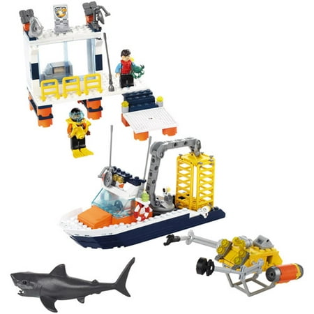 Mega Bloks Blok Squad Ocean Adventure Building Set - Walmart.com