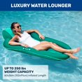 thumbnail image 2 of Piscina inflable con flotador Aqua Luxury, piscina de agua y salón, color verde azulado, 2 of 6