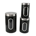 thumbnail image 1 of Kitchen Canisters Set Sturdy Iron Storage Containers for Coffee Tea Sugar Flour Snacks  for Home Bar Decor Kitchen Pantry, 1 of 7