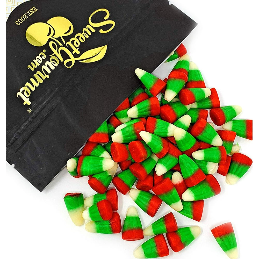 SweetGourmet Holiday Candy Corn Red, White & Green Bulk Christmas