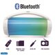 thumbnail image 4 of Lexibook iParty - Altavoz Portátil con Luz y Micrófono, Bluetooth, Estéreo, Efectos de Luz, Karaoke, Inalámbrico, radio FM, USB, Tarjeta SD, Batería Recargable, Blanco, BTP585Z, 4 of 5