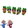 thumbnail image 4 of Set of 7pcs Finger Puppets - Story Telling Five Little Speckled Frogs, 4 of 7