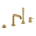 thumbnail image 2 of Grohe Metal Brushed Cool Sunrise Roman Tub Faucet, 2 of 4