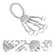 thumbnail image 5 of KAKOWELY 1 pulsera exagerada de aleación con calavera estilo punk., 5 of 5