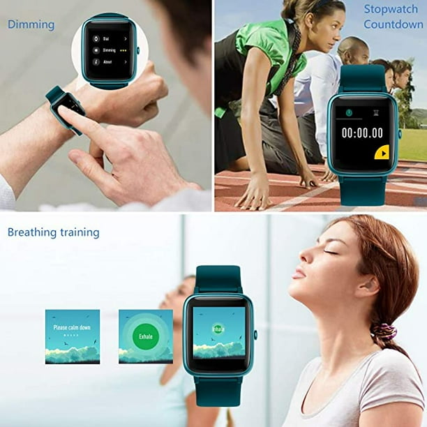 Smart Watch Fitness Tracker Watches for Men Women Fitness Watch Heart Rate Monitor IP68 Waterproof Digital Watch with Step Calories Sleep Tracker Smartwatch Compatible iPhone Android Phones Walmart