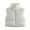 White, variant on IROINNID Women's Sleeveless Puffer Coat Stand Collar Short Cover-up Winter Crop Vest Lightweight Warm Outerwear Vest Padded Coat, White
