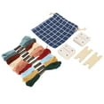 thumbnail image 1 of Loom Card Set,30pcs Weaving Cards Set Loom Cardwith Thread DIY Weaving Cards Set Unmatched Quality, 1 of 9