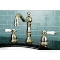 thumbnail image 2 of Kingston Brass KS1972BPL 8 in. Widespread Bathroom Faucet, Polished Brass, 2 of 3