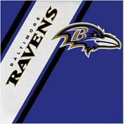 Duck House NFL Baltimore Ravens Disposable Napkins, Pack of 8