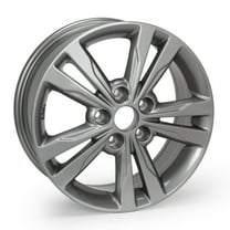 16" Replacement Rim for Hyundai Elantra 2016-18 Wheel, 16x6.5-inch 5-Lug Silver Grey Aolly Rims