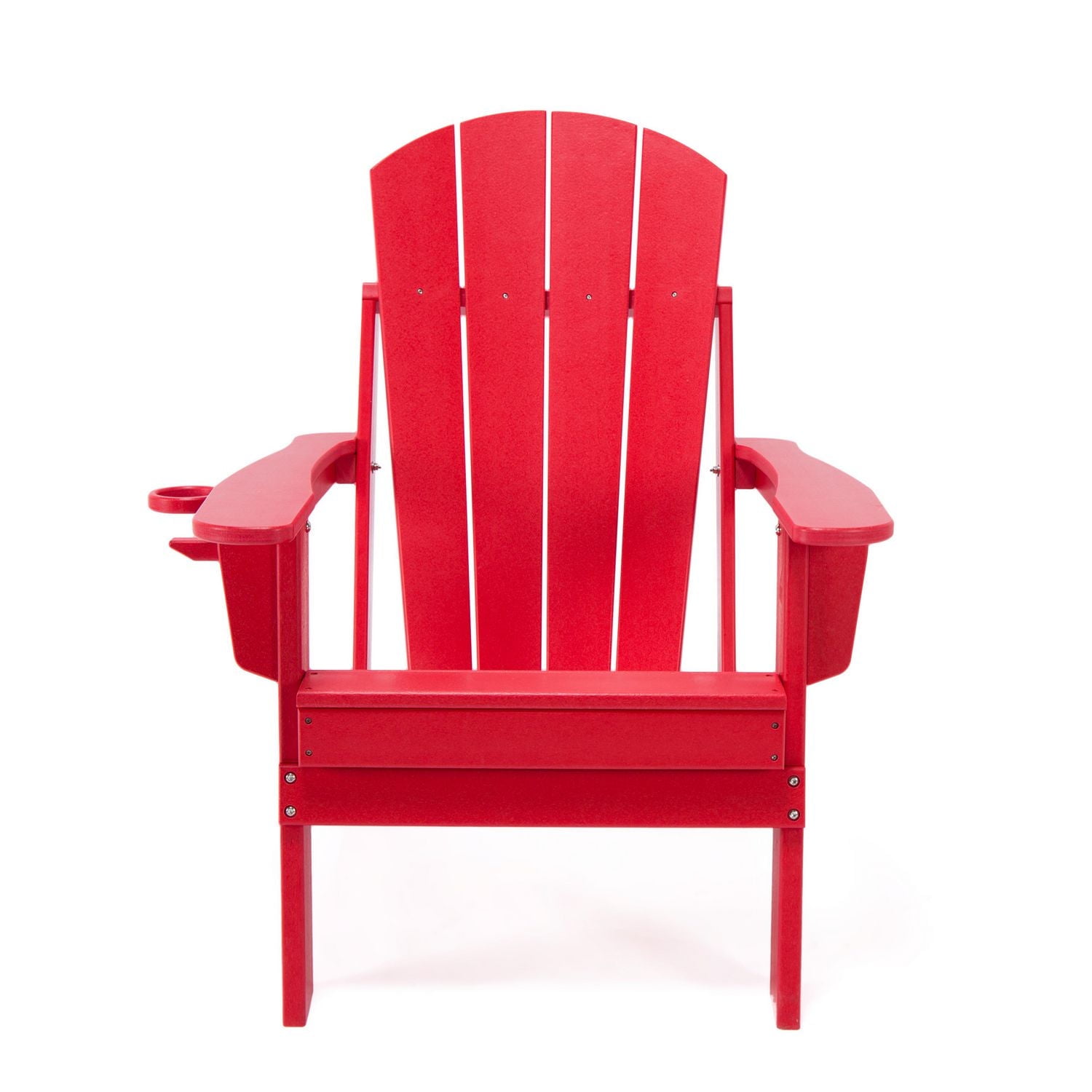 Lake Country Outdoors Red Adirondack Deck Chair