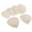 Brown, variant on 3 Pairs Triangle Bra Pad Inserts Foam Push Up Padding for Removable - White, 15cm