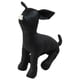 thumbnail image 4 of Maniquíes de perro de cuero sintético, maniquí de exhibición de ropa para mascotas, suministros para mascotas, modelos de perros Talla S Negro, 4 of 9