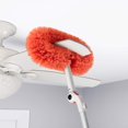 thumbnail image 3 of OXO Good Grips 3-In-1 Extendable Long Reach Microfiber Dusting System, Orange, 3 of 5
