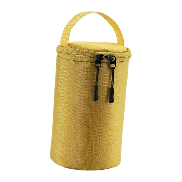 Bolsa de almacenamiento para tanque de gasolina, funda para tanque de combustible, bolsa multiusos, organizador para linterna de camping. Caqui