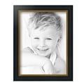 thumbnail image 2 of ArtToFrames 9" x 12" Black Velvet with Gold - 1.25 Picture Frame, 9x12 inch Black MDF Poster Frame (WOM-4690), 3 Pack, 2 of 6