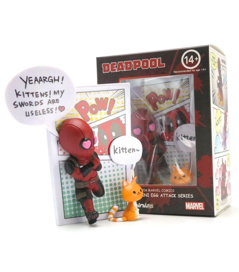 Marvel 3.5 Inch Mini Egg Attack Figure | Deadpool Jump Out 4Th Wall