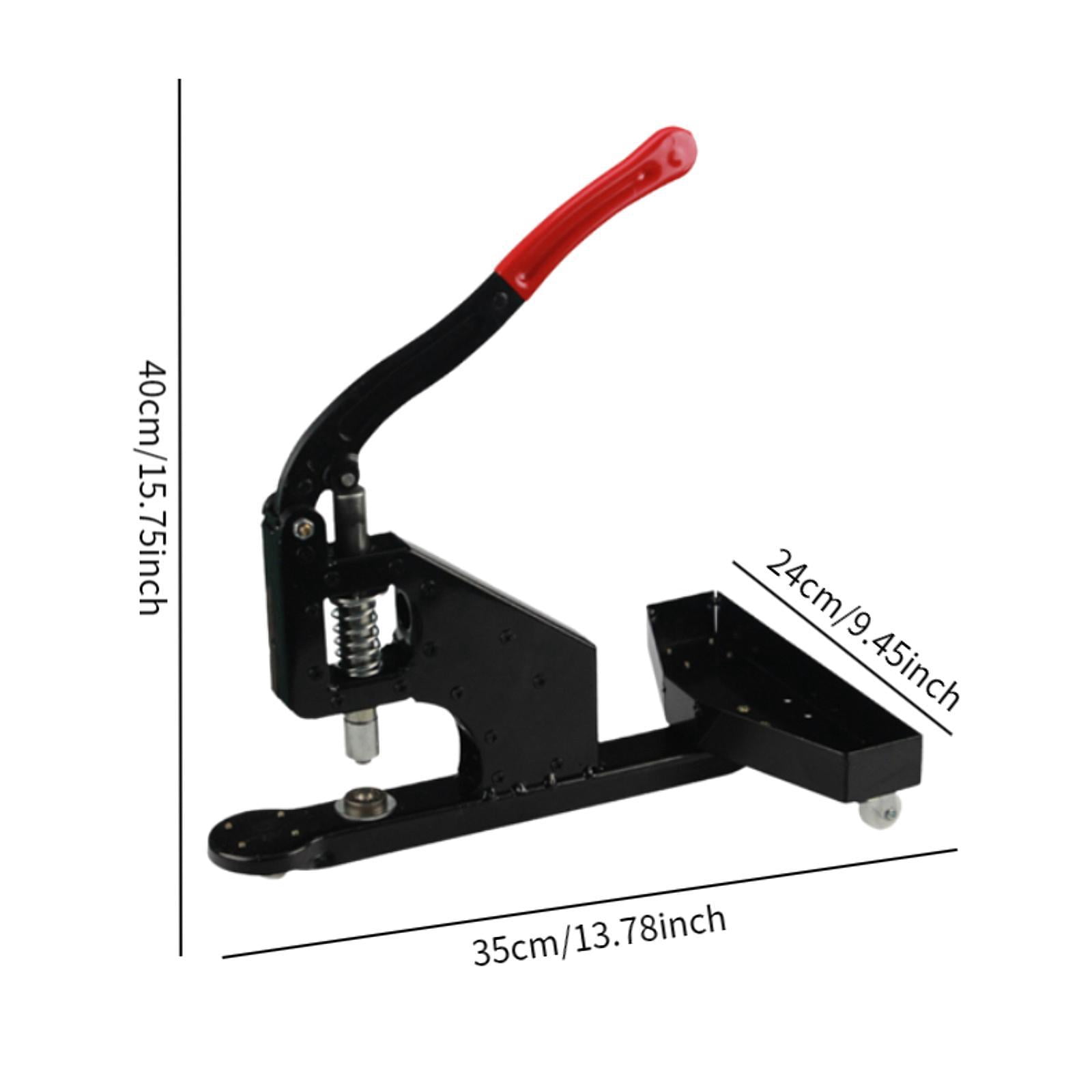 balikha Hand Press Grommet Machine Eyelet Grommet Machine Multifunctional Eyelet Punch Machine for Tarpaulin Curtains DIY Enthusiasts