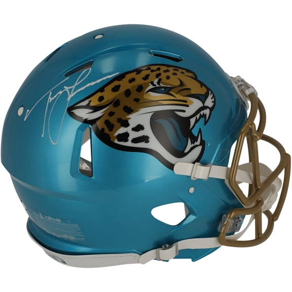 Trevor Lawrence Jacksonville Jaguars Autographed Riddell Flash Speed Authentic Helmet - Fanatics Authentic Certified