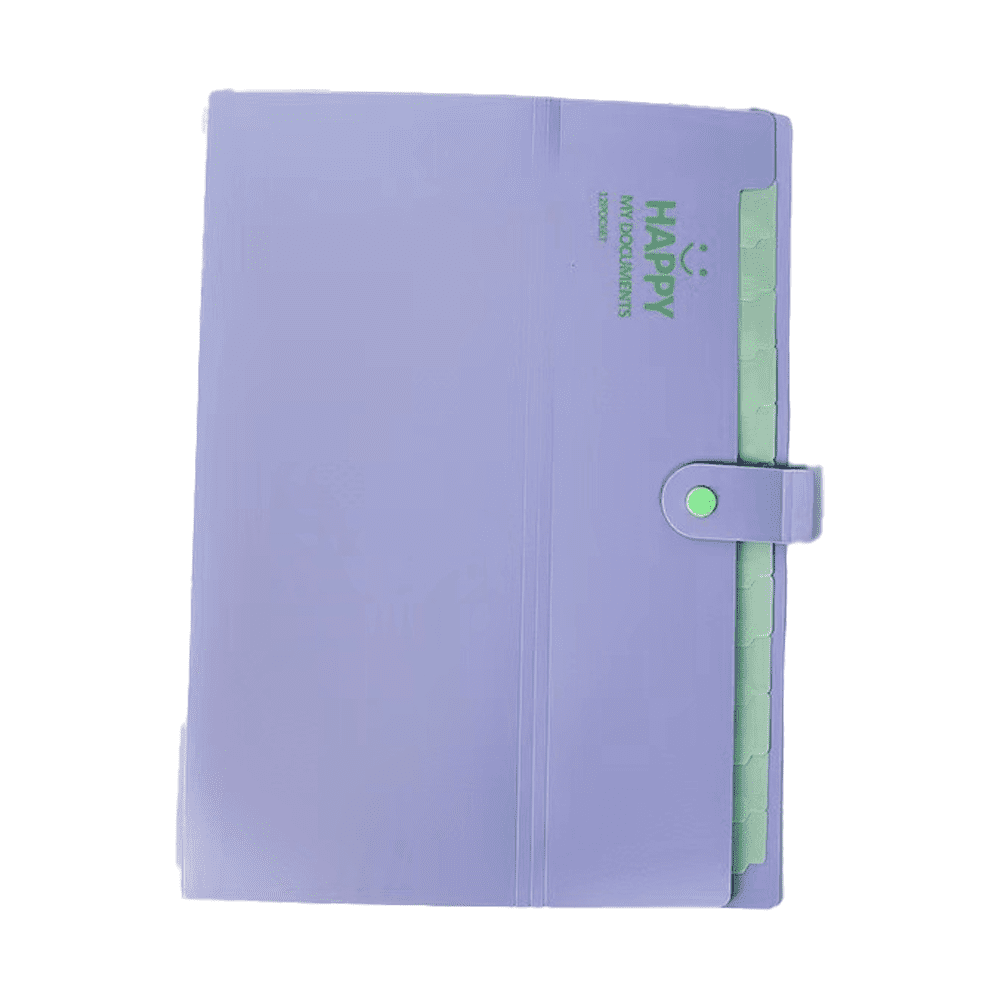 Expanding File Folders 12 Pockets Accordion File Folder A4 Paper