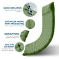 thumbnail image 4 of Sleeping Pad, Inflatable Sleeping Pad 40D Nylon Foot Inflation Mattress Portable for Camping Office Rest, 4 of 7