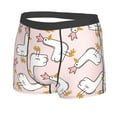 thumbnail image 2 of Balery Goose Queen Men's Boxer Briefs, Soft and Breathable Cotton Underwear with nylon Waistband-Small, 2 of 9