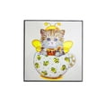 thumbnail image 1 of 5D diamantes de imitación Diy gato mariposa diamante pintura punto de cruz elefante búho Animal bordado costura regalo decoración de oficina tholdsy JJ16155-01, 1 of 6