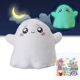 thumbnail image 1 of Tadina Toy Glow In The Dark Toy Ghosty Sticky N' Canny Plush Dolls Detachable Anime Plush Soft Stuff, 1 of 5